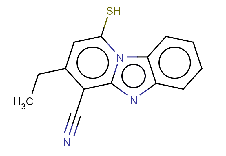 11-ethyl-13-sulfanyl-1,8-diazatricyclo[7.4.0.0,2,7]trideca-2,4,6,8,10,12-hexaene-10-carbonitrile
