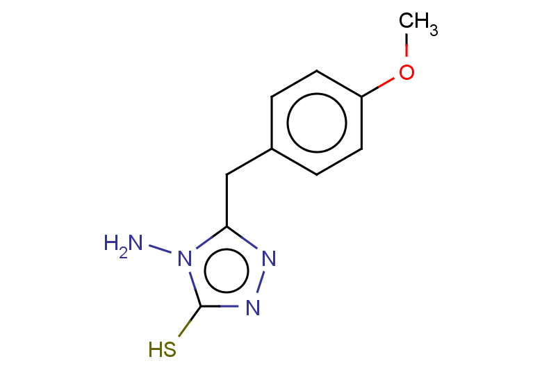 4-amino-5-[(4-methoxyphenyl)methyl]-4H-1,2,4-triazole-3-thiol