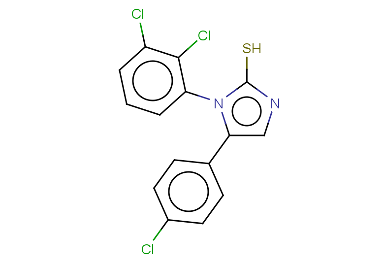 5-(4-chlorophenyl)-1-(2,3-dichlorophenyl)-1H-imidazole-2-thiol