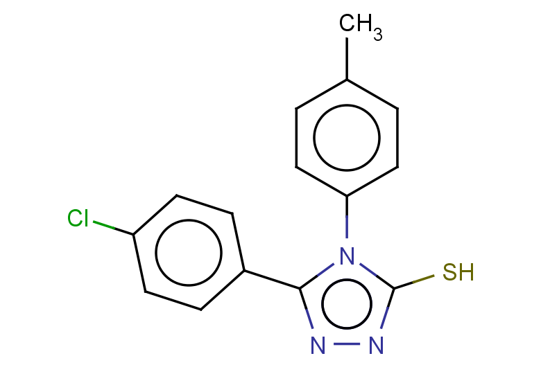5-(4-chlorophenyl)-4-(4-methylphenyl)-4H-1,2,4-triazole-3-thiol