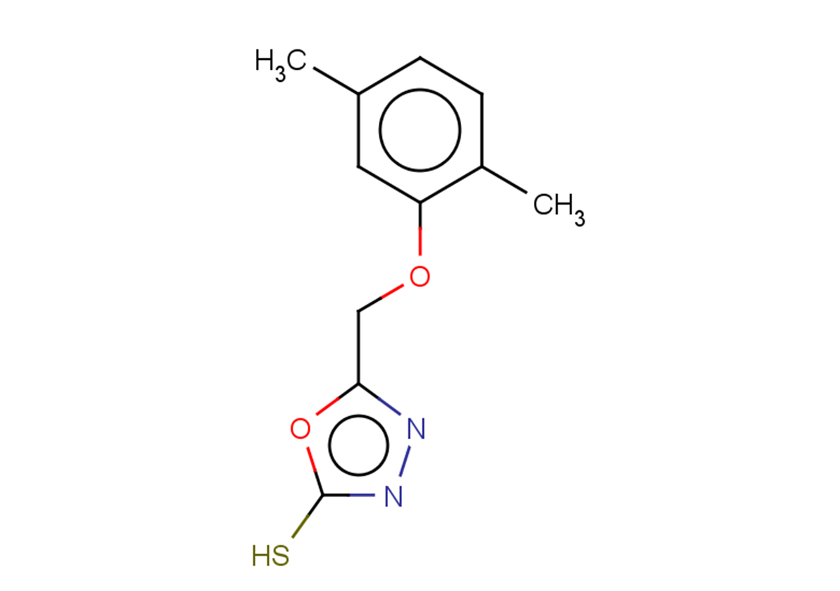 5-(2,5-dimethylphenoxymethyl)-1,3,4-oxadiazole-2-thiol