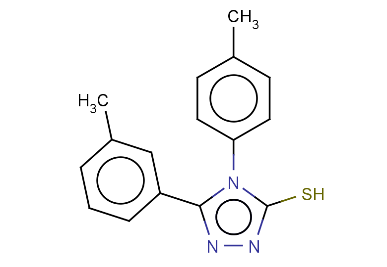 5-(3-methylphenyl)-4-(4-methylphenyl)-4H-1,2,4-triazole-3-thiol