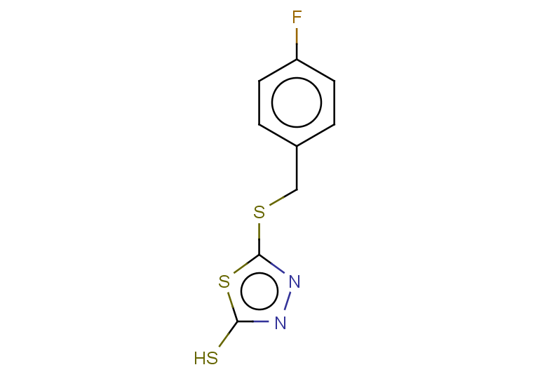 5-{[(4-fluorophenyl)methyl]sulfanyl}-1,3,4-thiadiazole-2-thiol