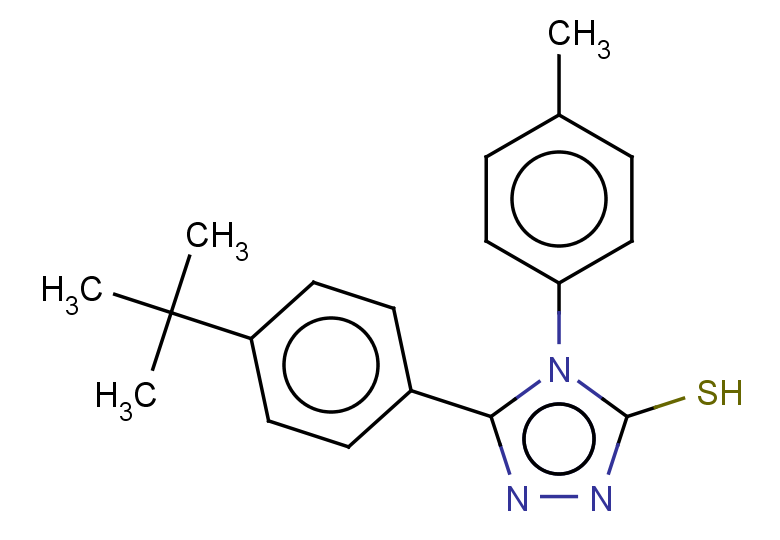 5-(4-tert-butylphenyl)-4-(4-methylphenyl)-4H-1,2,4-triazole-3-thiol