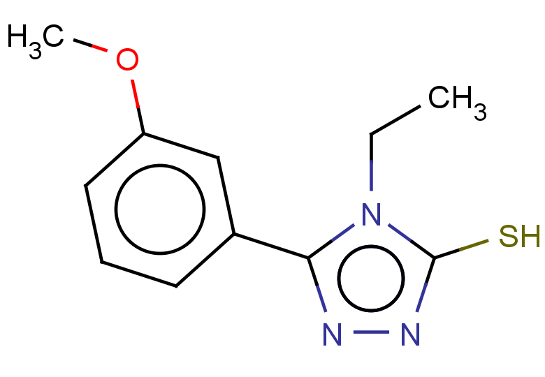 4-ethyl-5-(3-methoxyphenyl)-4H-1,2,4-triazole-3-thiol