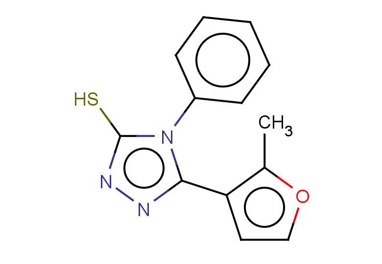 5-(2-methylfuran-3-yl)-4-phenyl-4H-1,2,4-triazole-3-thiol