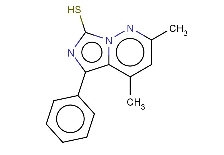 2,4-dimethyl-5-phenylimidazo[1,5-b]pyridazine-7-thiol