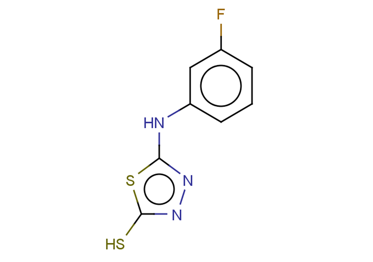 5-[(3-fluorophenyl)amino]-1,3,4-thiadiazole-2-thiol