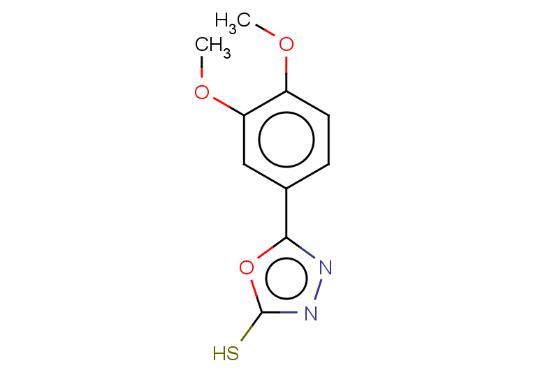 5-(3,4-dimethoxyphenyl)-1,3,4-oxadiazole-2-thiol