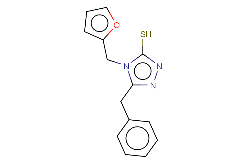 5-benzyl-4-(furan-2-ylmethyl)-4H-1,2,4-triazole-3-thiol