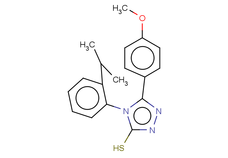 5-(4-methoxyphenyl)-4-[2-(propan-2-yl)phenyl]-4H-1,2,4-triazole-3-thiol