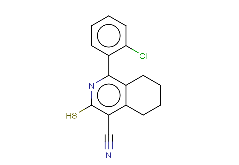 1-(2-chlorophenyl)-3-sulfanyl-5,6,7,8-tetrahydroisoquinoline-4-carbonitrile