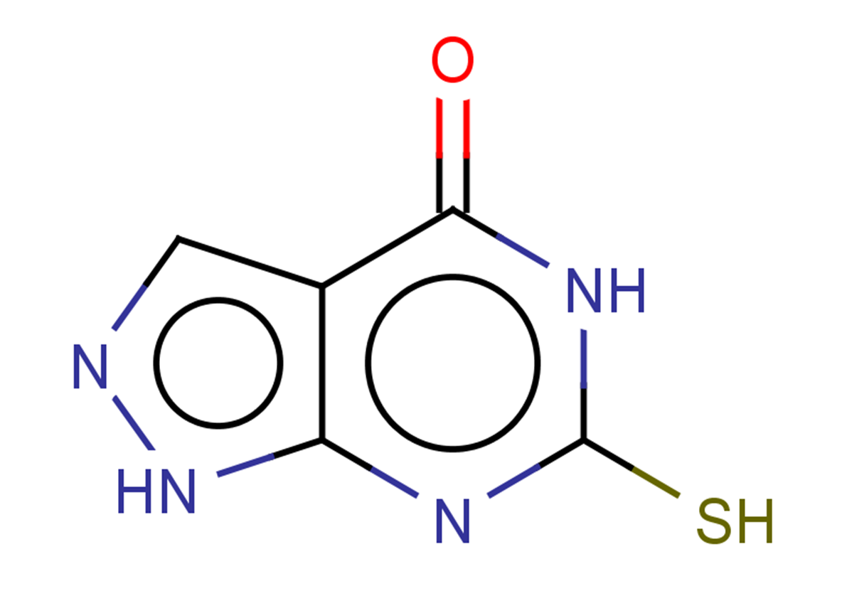 6-sulfanyl-1H,4H,5H-pyrazolo[3,4-d]pyrimidin-4-one