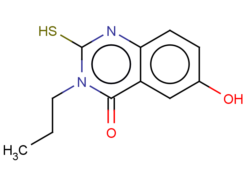 6-hydroxy-3-propyl-2-sulfanyl-3,4-dihydroquinazolin-4-one