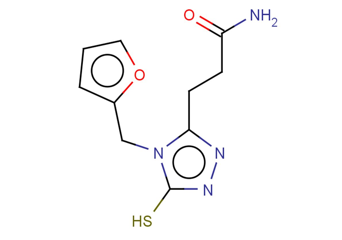 3-[4-(furan-2-ylmethyl)-5-sulfanyl-4H-1,2,4-triazol-3-yl]propanamide