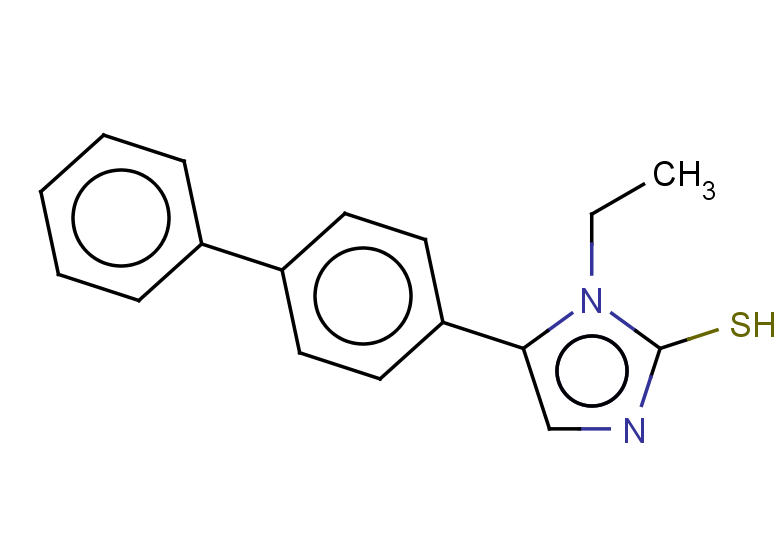 1-ethyl-5-(4-phenylphenyl)-1H-imidazole-2-thiol