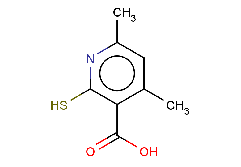 4,6-dimethyl-2-sulfanylpyridine-3-carboxylic acid