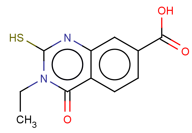 3-ethyl-4-oxo-2-sulfanyl-3,4-dihydroquinazoline-7-carboxylic acid