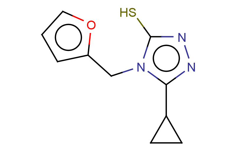 5-cyclopropyl-4-(furan-2-ylmethyl)-4H-1,2,4-triazole-3-thiol