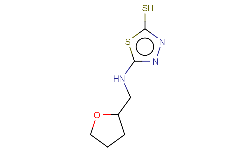 5-[(oxolan-2-ylmethyl)amino]-1,3,4-thiadiazole-2-thiol