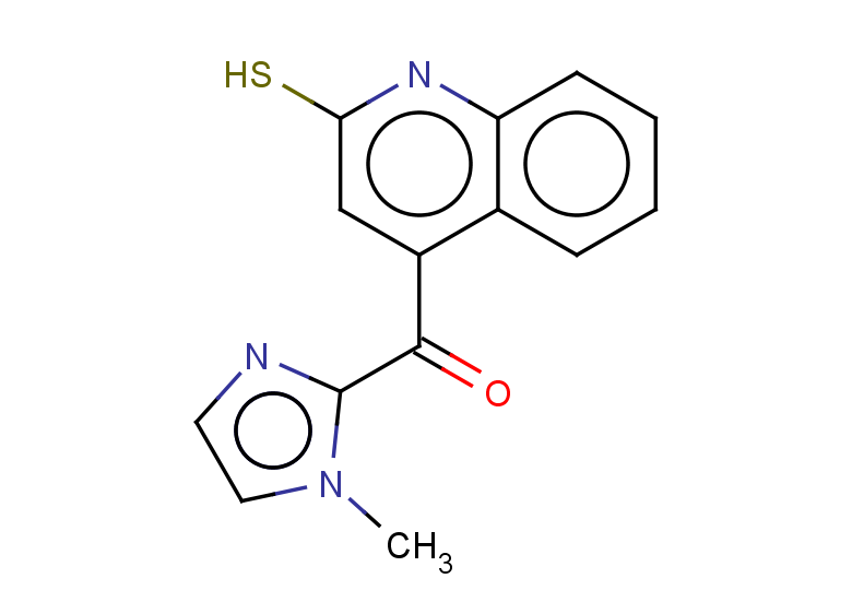 4-(1-methyl-1H-imidazole-2-carbonyl)quinoline-2-thiol