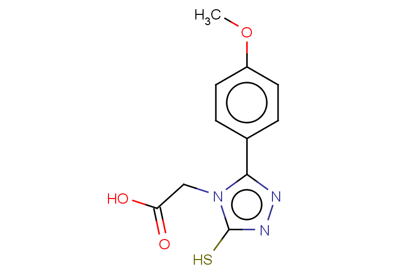 2-[3-(4-methoxyphenyl)-5-sulfanyl-4H-1,2,4-triazol-4-yl]acetic acid