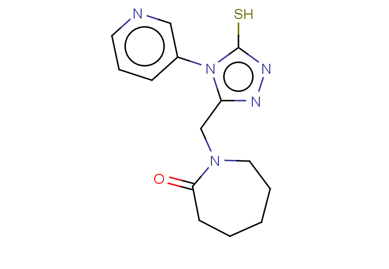 1-{[4-(pyridin-3-yl)-5-sulfanyl-4H-1,2,4-triazol-3-yl]methyl}azepan-2-one