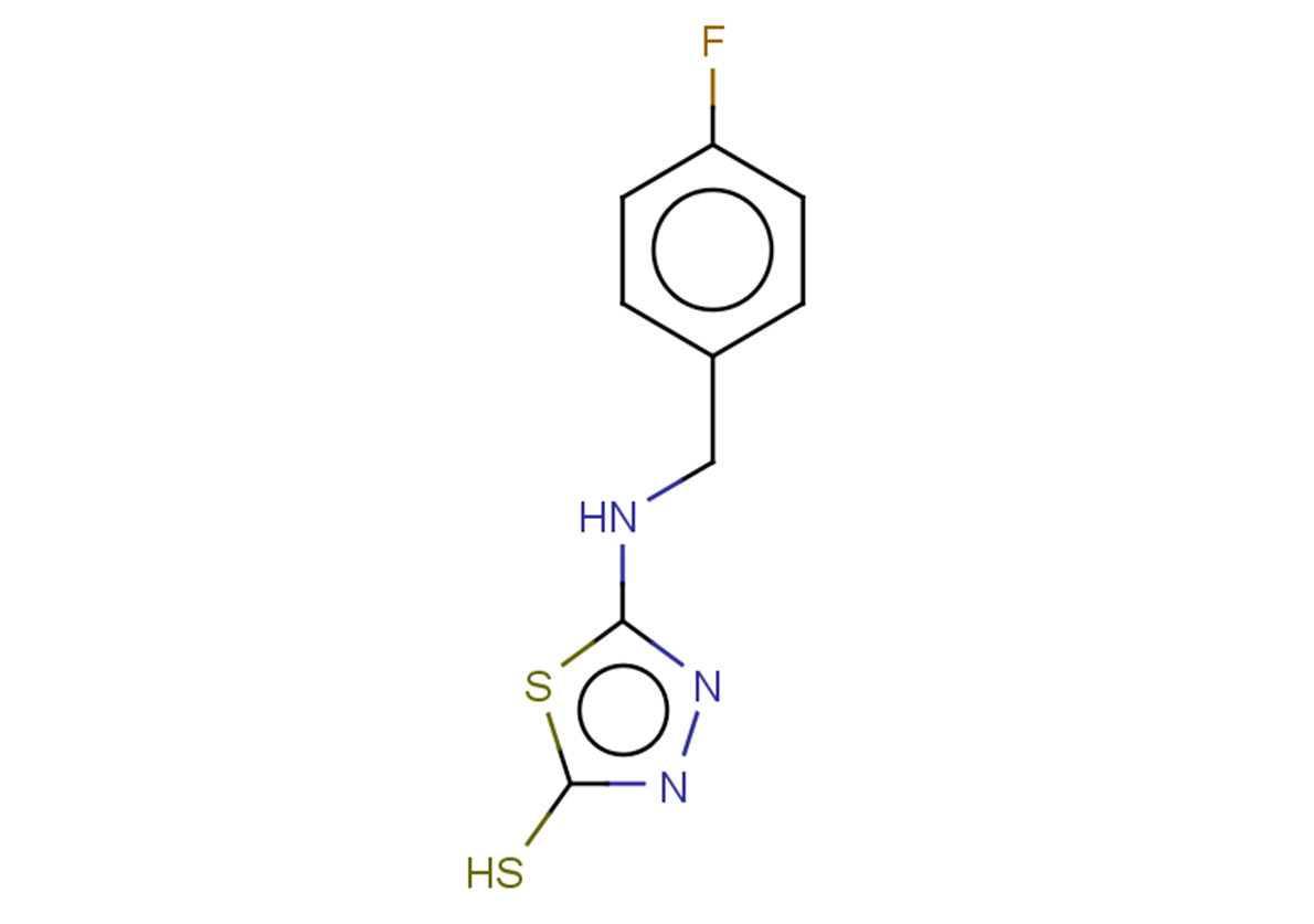 5-{[(4-fluorophenyl)methyl]amino}-1,3,4-thiadiazole-2-thiol