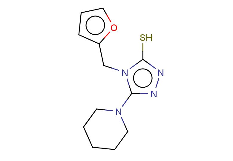 4-(furan-2-ylmethyl)-5-(piperidin-1-yl)-4H-1,2,4-triazole-3-thiol