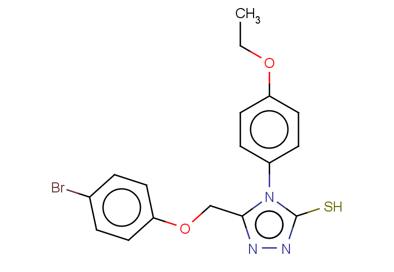 5-(4-bromophenoxymethyl)-4-(4-ethoxyphenyl)-4H-1,2,4-triazole-3-thiol