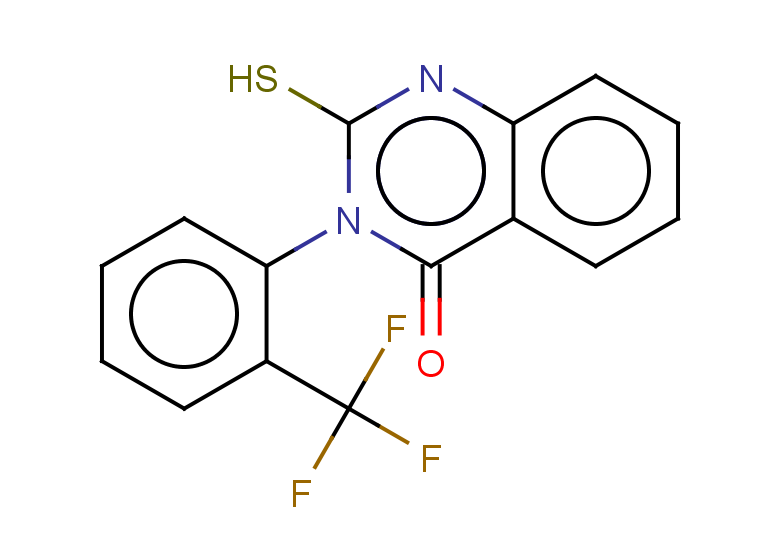 2-sulfanyl-3-[2-(trifluoromethyl)phenyl]-3,4-dihydroquinazolin-4-one