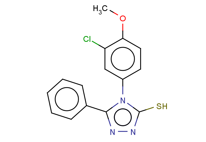 4-(3-chloro-4-methoxyphenyl)-5-phenyl-4H-1,2,4-triazole-3-thiol