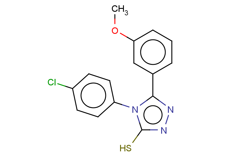 4-(4-chlorophenyl)-5-(3-methoxyphenyl)-4H-1,2,4-triazole-3-thiol