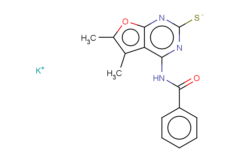 potassium {4-benzamido-5,6-dimethylfuro[2,3-d]pyrimidin-2-yl}sulfanide