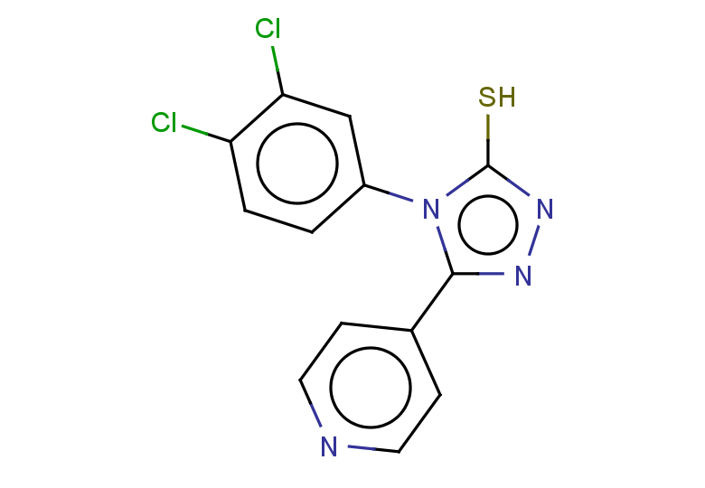 4-(3,4-dichlorophenyl)-5-(pyridin-4-yl)-4H-1,2,4-triazole-3-thiol