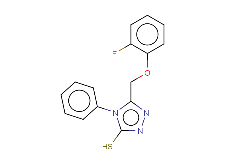 5-(2-fluorophenoxymethyl)-4-phenyl-4H-1,2,4-triazole-3-thiol