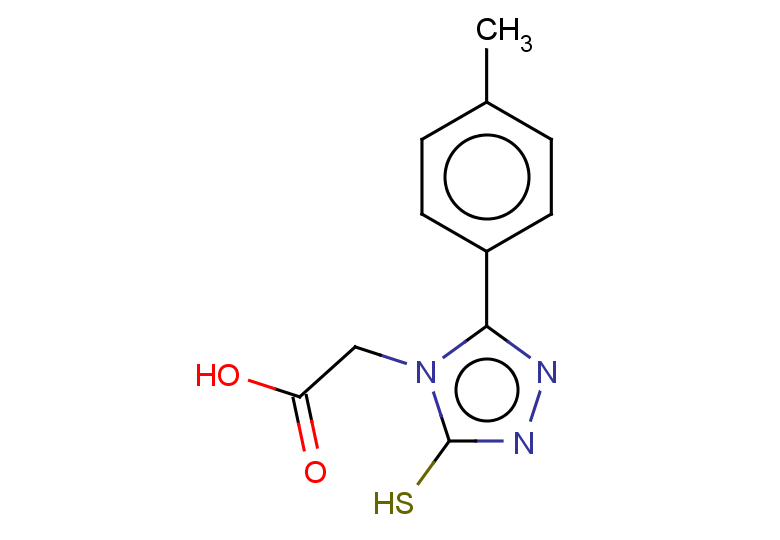 2-[3-(4-methylphenyl)-5-sulfanyl-4H-1,2,4-triazol-4-yl]acetic acid