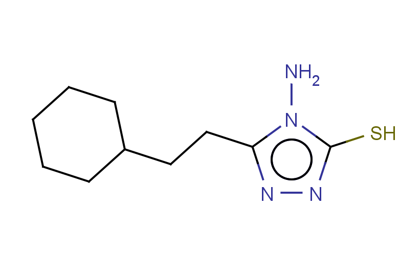 4-amino-5-(2-cyclohexylethyl)-4H-1,2,4-triazole-3-thiol