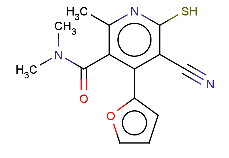 5-cyano-4-(furan-2-yl)-N,N,2-trimethyl-6-sulfanylpyridine-3-carboxamide