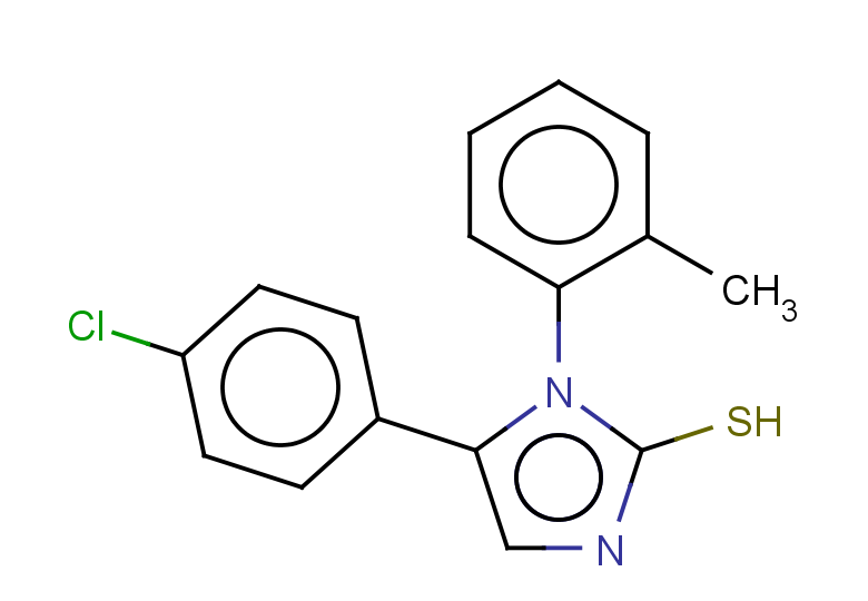 5-(4-chlorophenyl)-1-(2-methylphenyl)-1H-imidazole-2-thiol