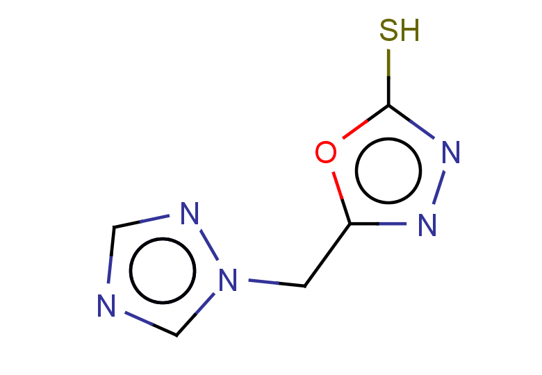 5-(1H-1,2,4-triazol-1-ylmethyl)-1,3,4-oxadiazole-2-thiol