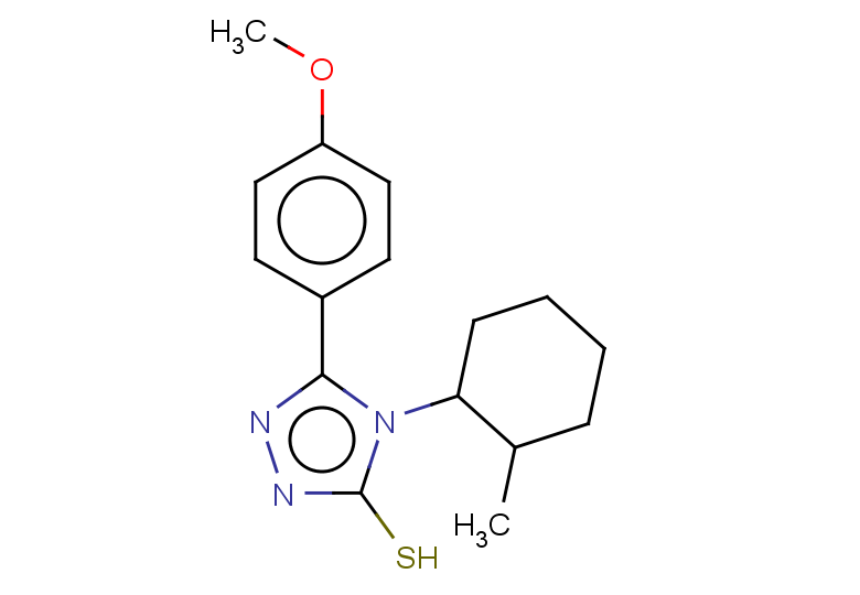 5-(4-methoxyphenyl)-4-(2-methylcyclohexyl)-4H-1,2,4-triazole-3-thiol