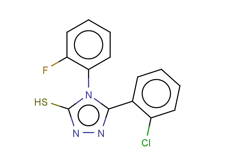 5-(2-chlorophenyl)-4-(2-fluorophenyl)-4H-1,2,4-triazole-3-thiol