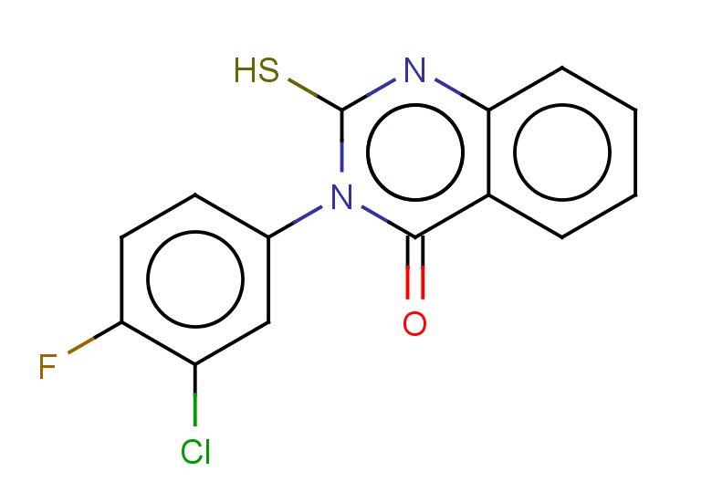 3-(3-chloro-4-fluorophenyl)-2-sulfanyl-3,4-dihydroquinazolin-4-one