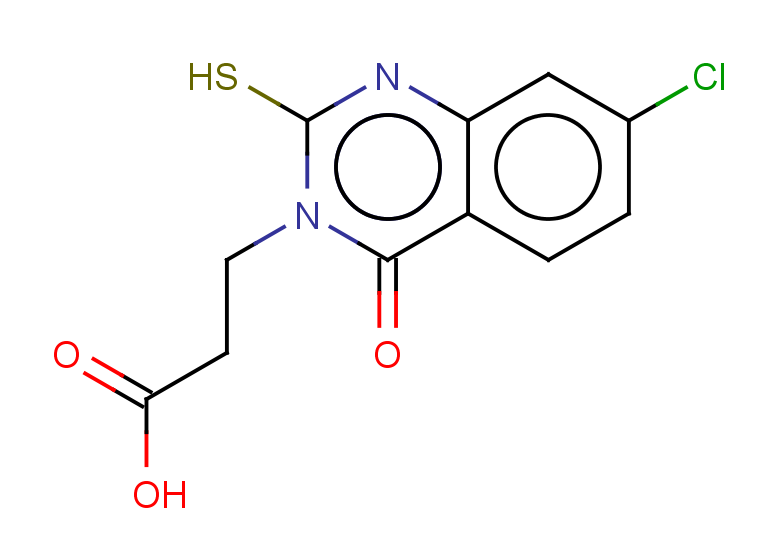 3-(7-chloro-4-oxo-2-sulfanyl-3,4-dihydroquinazolin-3-yl)propanoic acid
