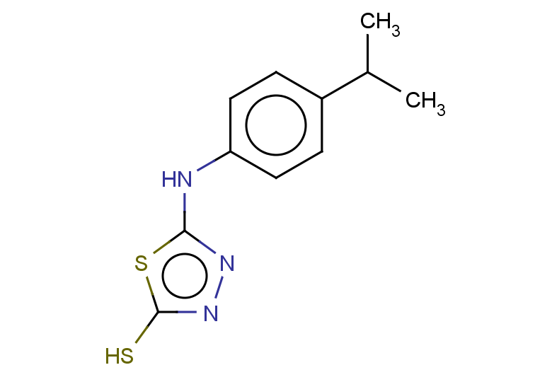5-{[4-(propan-2-yl)phenyl]amino}-1,3,4-thiadiazole-2-thiol