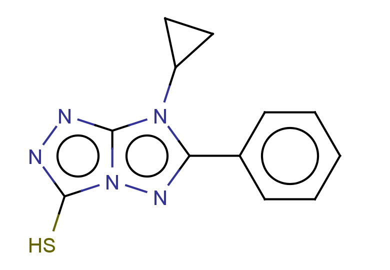 7-cyclopropyl-6-phenyl-7H-[1,2,4]triazolo[4,3-b][1,2,4]triazole-3-thiol