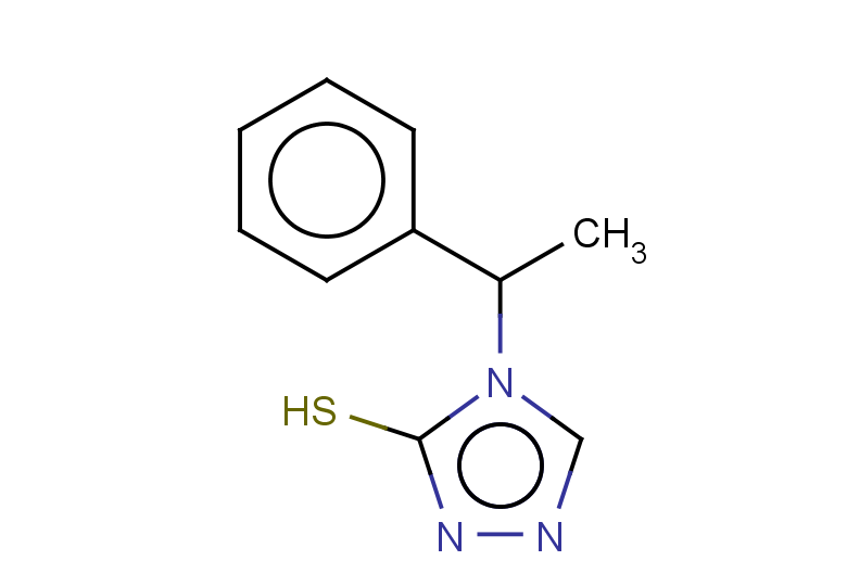 4-(1-phenylethyl)-4H-1,2,4-triazole-3-thiol