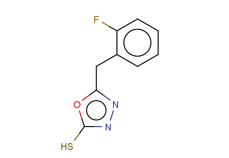 5-[(2-fluorophenyl)methyl]-1,3,4-oxadiazole-2-thiol