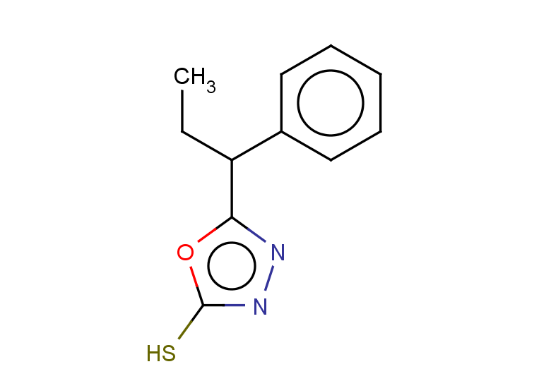 5-(1-phenylpropyl)-1,3,4-oxadiazole-2-thiol